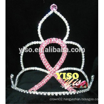 large pageant crystal ribbon crowns